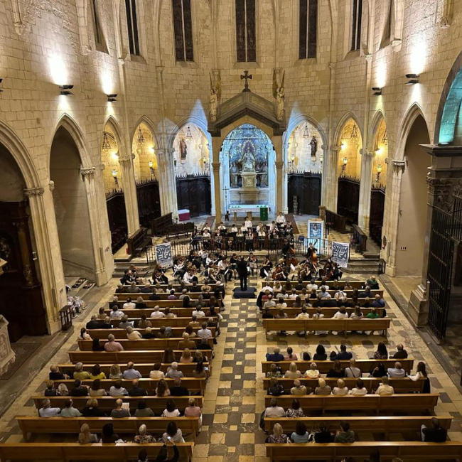 II Concierto benéfico en la Iglesia Prioral de Sant Pere - La Saeta